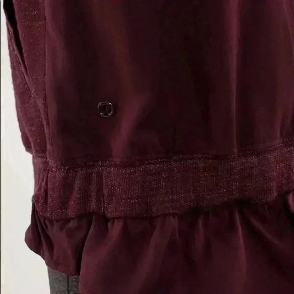 Lululemon Sattva Y2K Cropped Wool Jacket Full Zip Athletic Retro - Picture 7 of 17